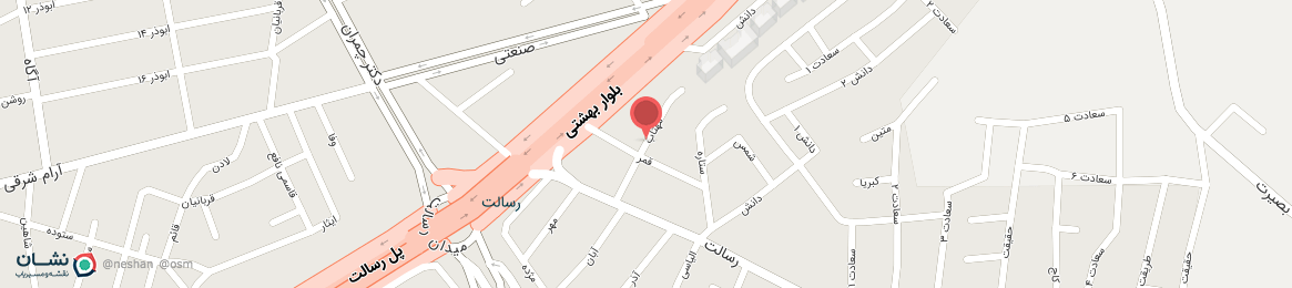 عکس خیابان مهتاب همدان