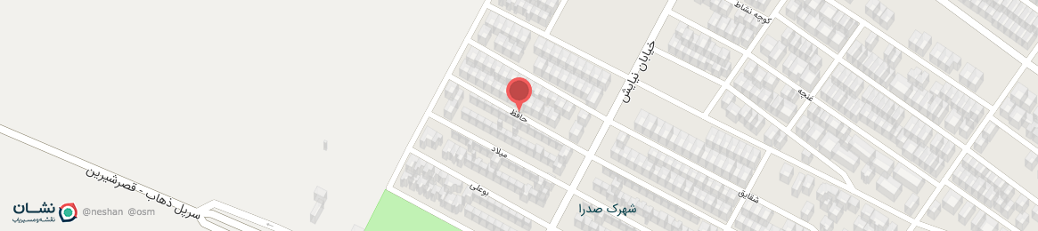 عکس خیابان حافظ سرپل ذهاب