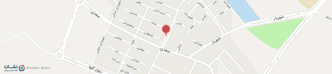 عکس خیابان پروین اعتصامی شمالی آدران