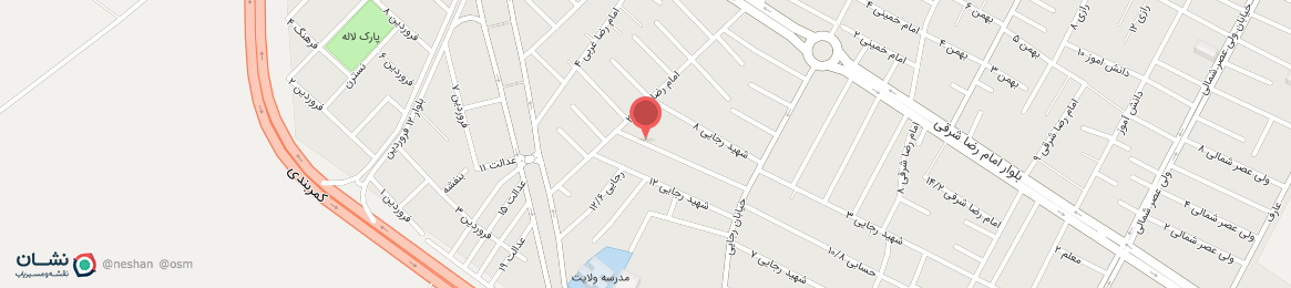 عکس خیابان امام رضا غربی 2/10 بخش مرکزی شهرستان فریمان