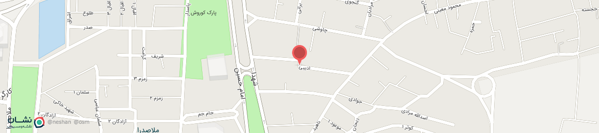 عکس خیابان ادیبی زرین شهر