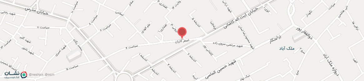 عکس خیابان اصغر کازران کاشان