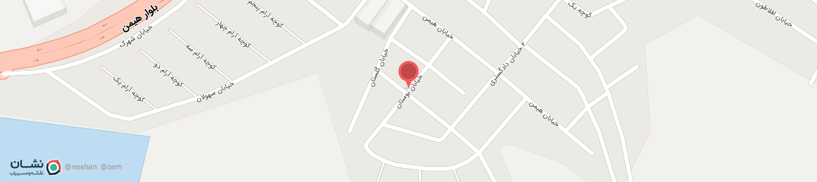 عکس خیابان بوستان مهاباد