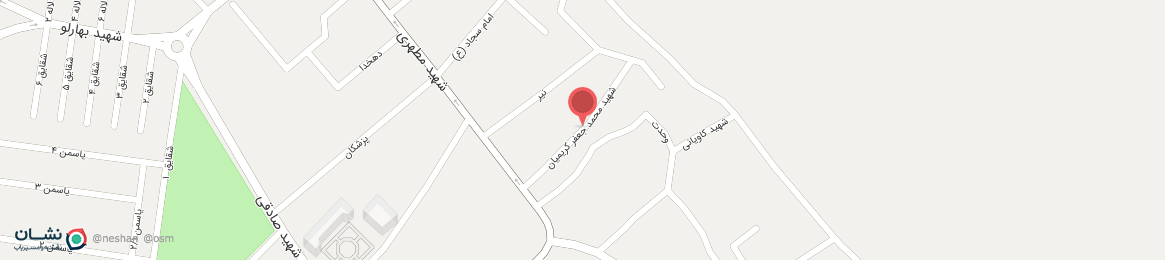 عکس خیابان شهید محمد جعفر کریمیان زرقان