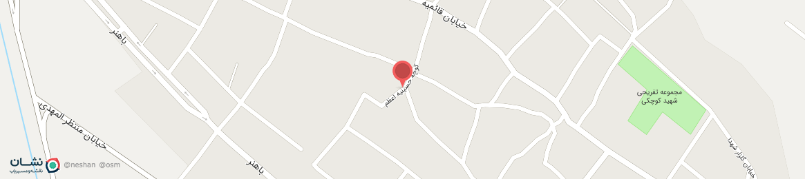 عکس خیابان حسینیه اعظم سفید شهر