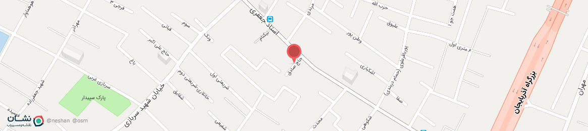 عکس خیابان حاج صادق تبریز