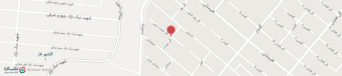 عکس خیابان گل دوست زنجان