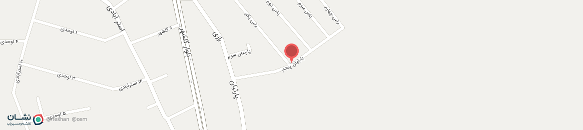 عکس خیابان پارتیان پنجم گرگان