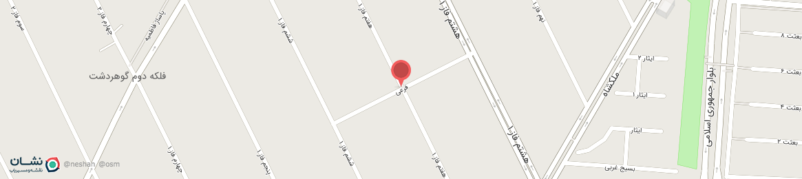 عکس خیابان فرعی کرج