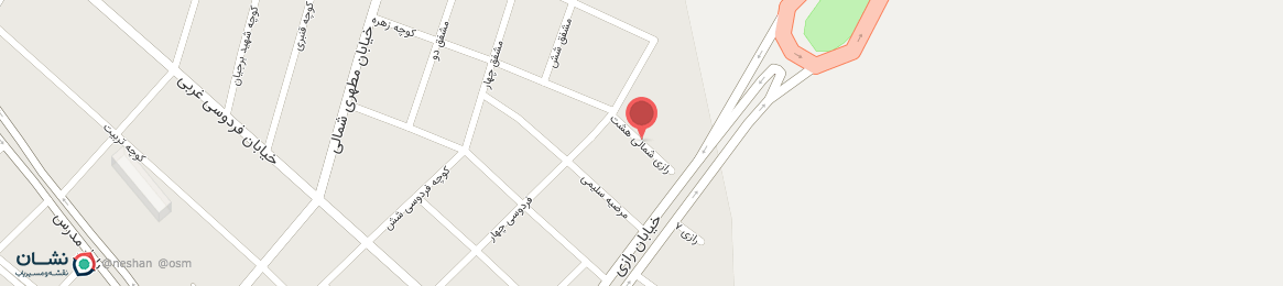 عکس خیابان رازی شمالی هشت بروجن