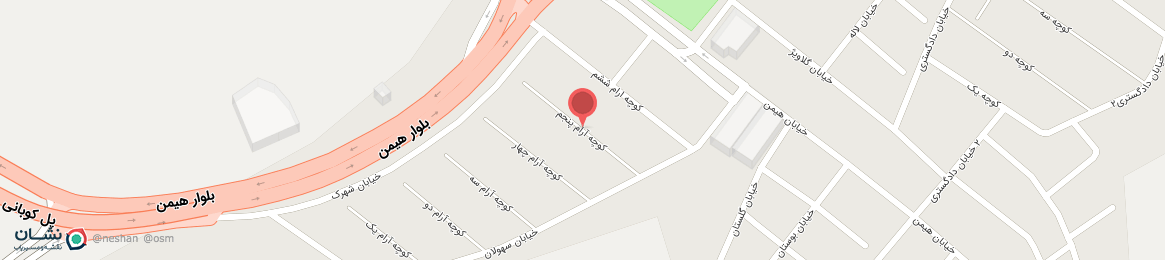 عکس خیابان آرام پنجم مهاباد