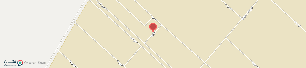 عکس خیابان فارابی بخش مرکزی شهرستان نجف آباد