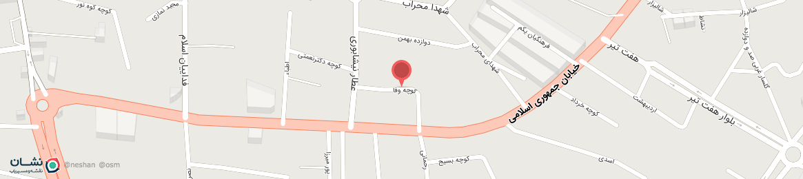 عکس خیابان وفا تالش