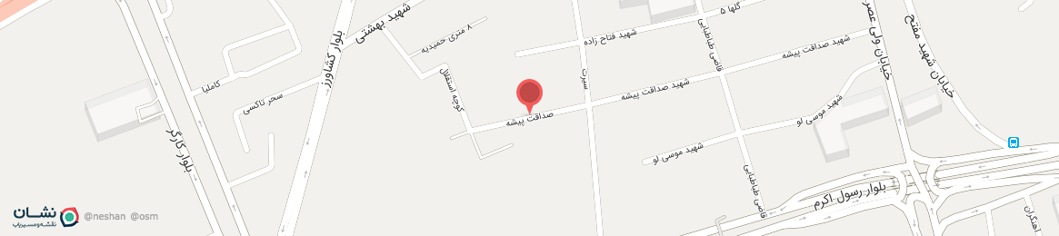 عکس خیابان صداقت پیشه شهریار