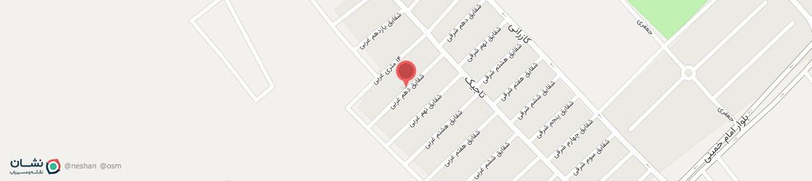 عکس خیابان شقایق دهم غربی