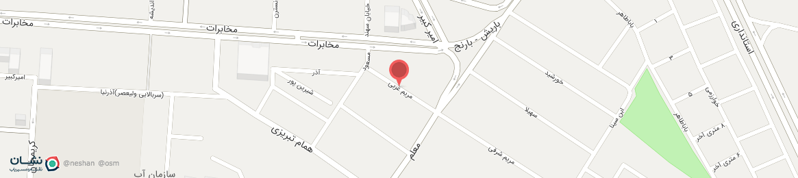 عکس خیابان مریم غربی تبریز