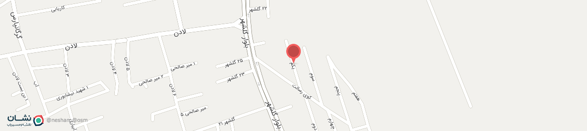 عکس خیابان گلنار یکم گرگان