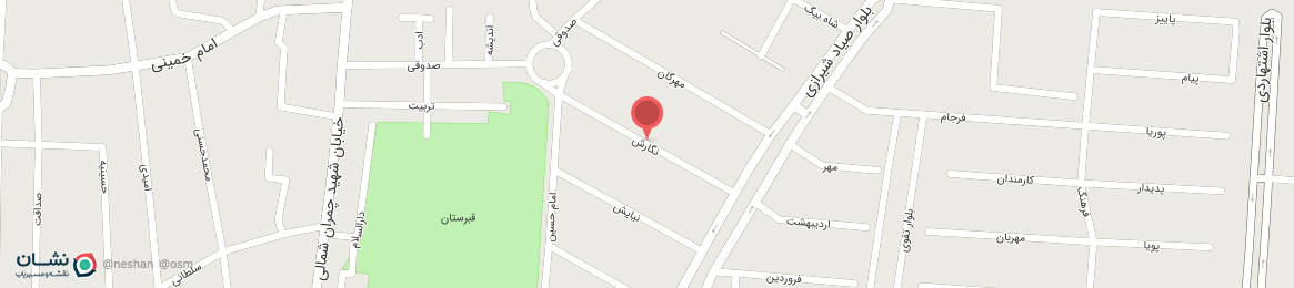 عکس خیابان نگارش اشتهارد