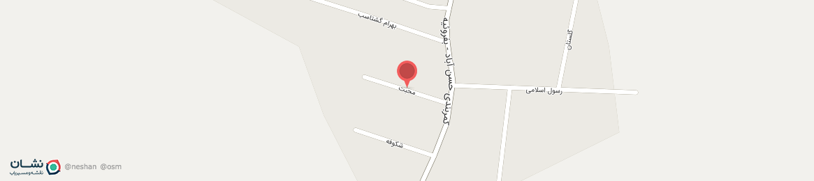 عکس خیابان محبت بخش مرکزی شهرستان میبد