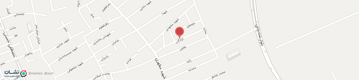 عکس خیابان آزادگان شهریار
