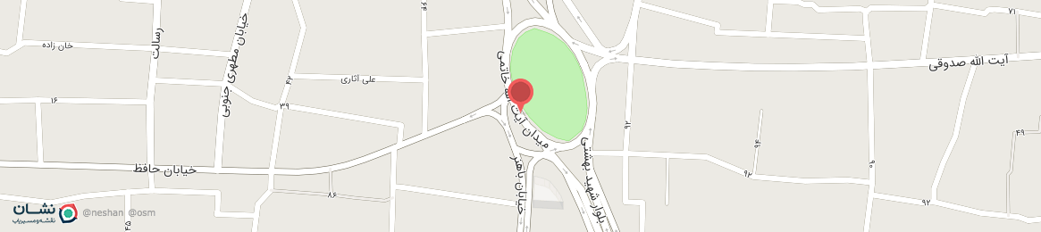 عکس میدان آیت الله خاتمی اردکان