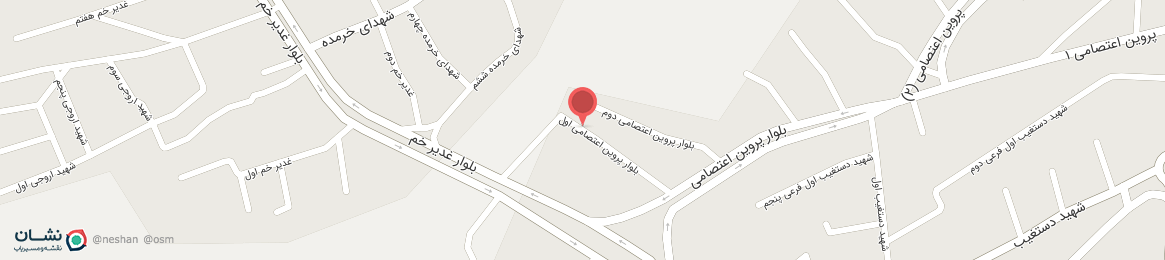 عکس بلوار پروین اعتصامی اول شاهین دژ