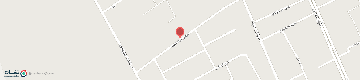 عکس خیابان بنیاد شهید فراشبند