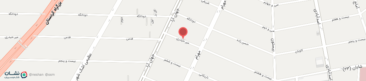 عکس خیابان میر حیدری تهران