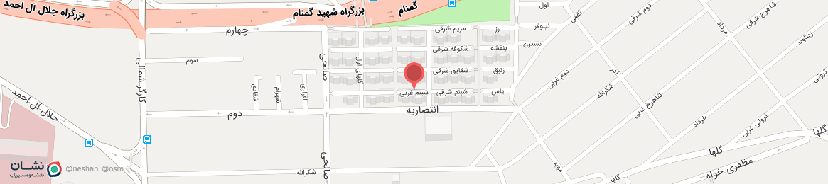 عکس خیابان شبنم غربی تهران