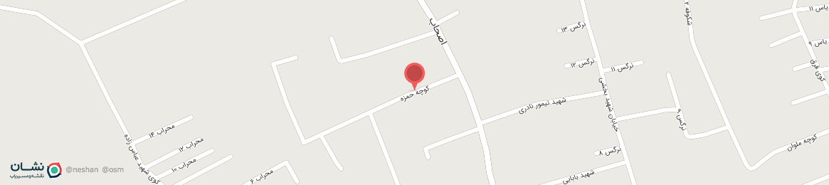 عکس خیابان حمزه ساری