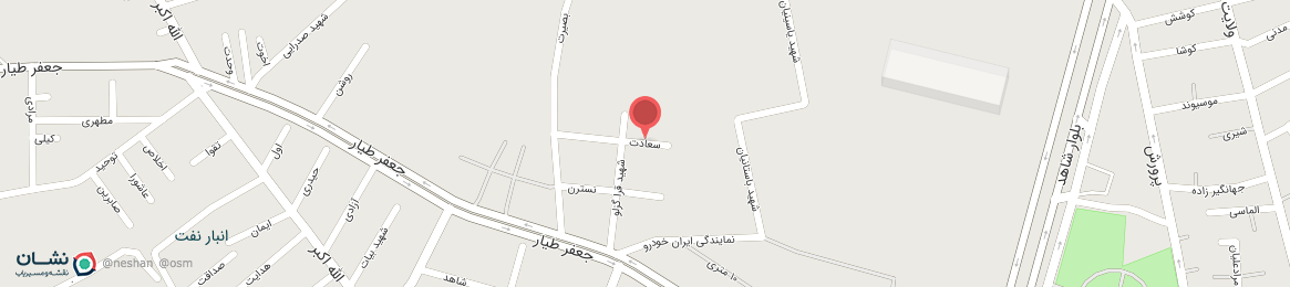 عکس خیابان سعادت همدان