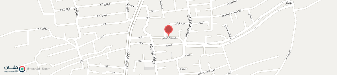 عکس خیابان مدرسه قدس وازیچه