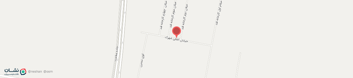 عکس خیابان اصلی شهرک بخش مرکزی شهرستان فریمان