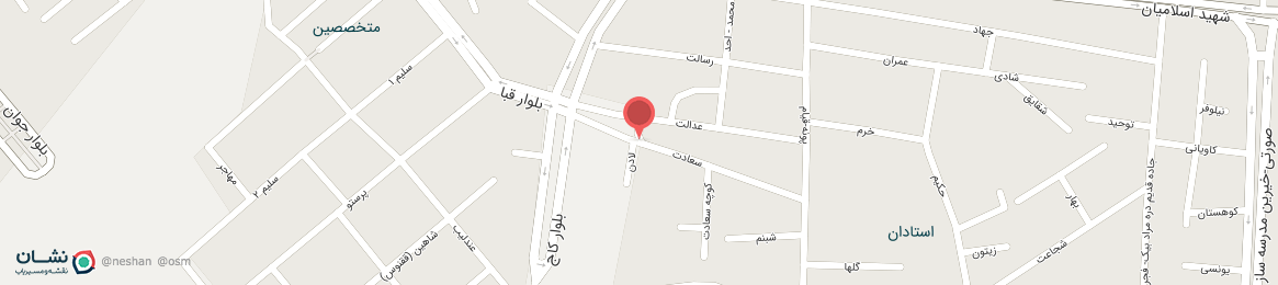 عکس خیابان سعادت همدان