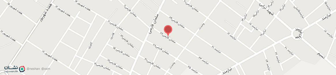 عکس کوچه سلمان فارسی 26 کاشمر