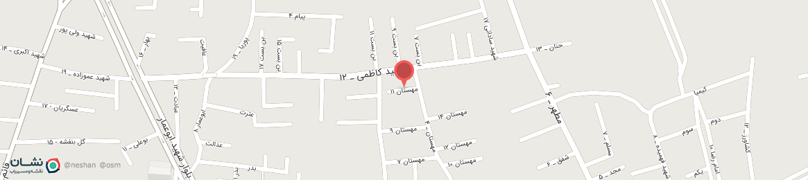 عکس خیابان مهستان 11 بهشهر