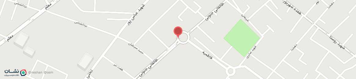 عکس میدان فاطمیه آباده