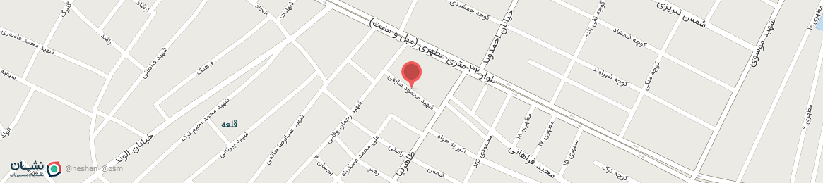 عکس خیابان شهید محمود سابقی ملایر