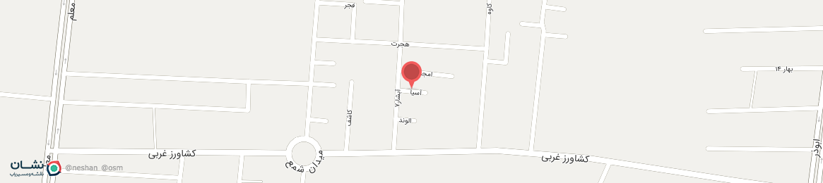 عکس خیابان آسیا گلدشت