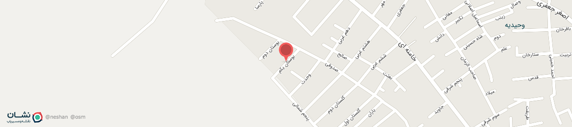 عکس خیابان بوستان یکم وحیدیه