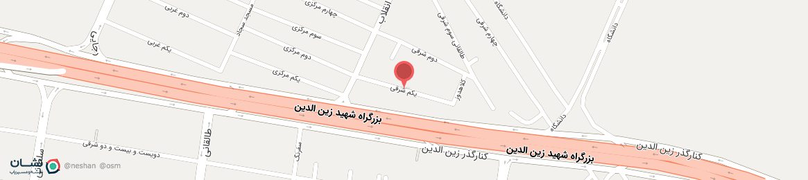 عکس خیابان یکم شرقی تهران