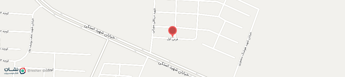 عکس خیابان فرعی اول منظریه