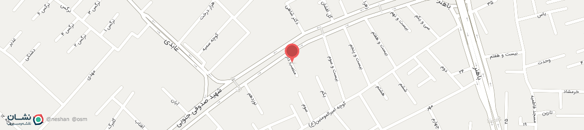 عکس خیابان منصب دار یزد