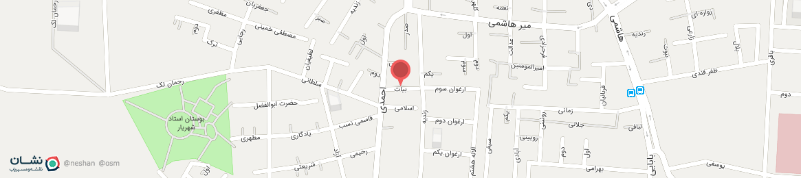 عکس خیابان بیات تهران