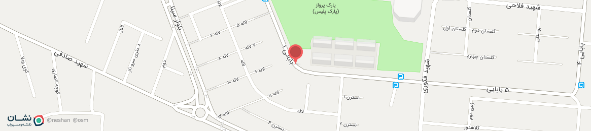عکس خیابان بابائی 1 تبریز