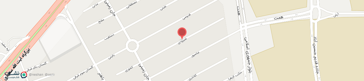 عکس خیابان شیرودی چهاردانگه