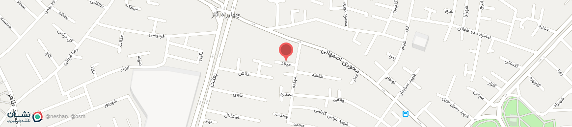 عکس خیابان میلاد اصفهان