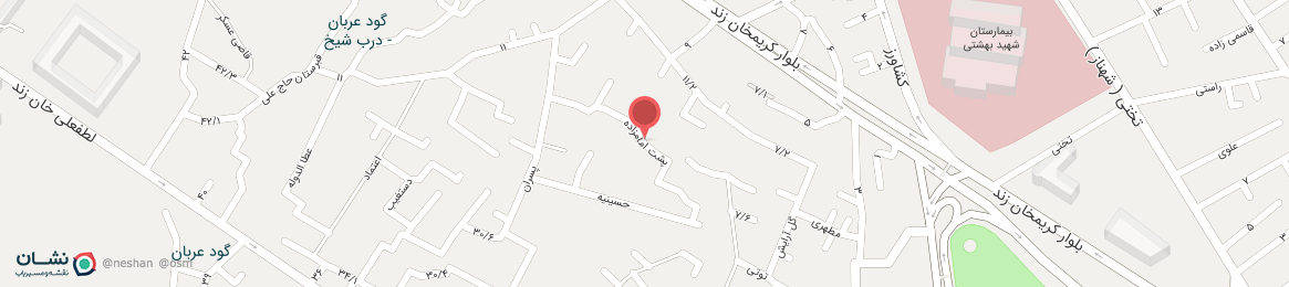 عکس خیابان پشت امامزاده شیراز