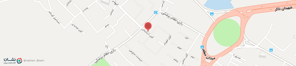 عکس خیابان کوی آذربایجان تبریز