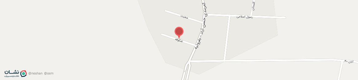 عکس خیابان شکوفه بخش مرکزی شهرستان میبد